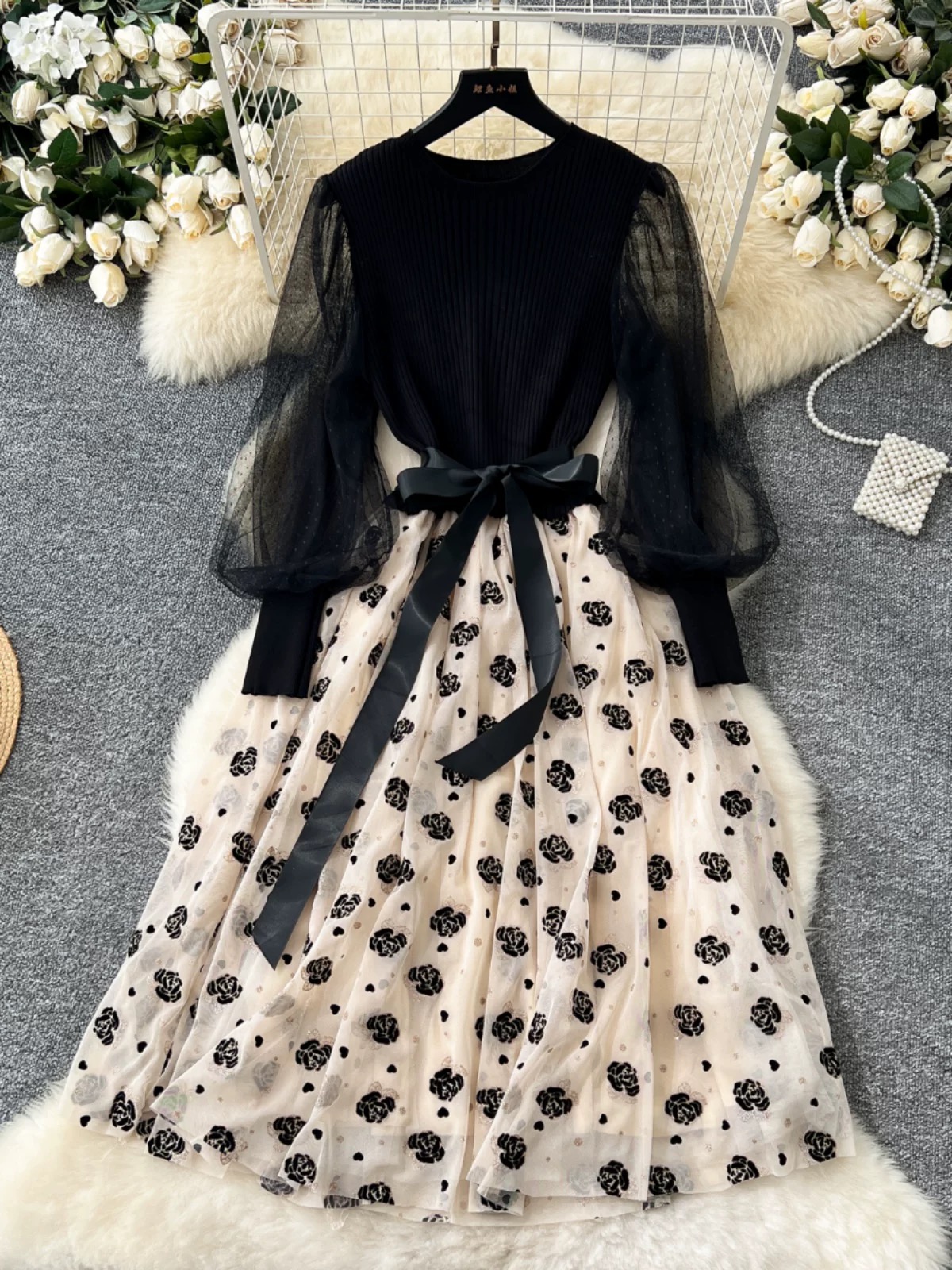 All mixed up sweater dress FD1317 images